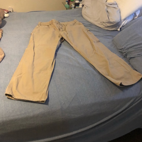 36/30 lightly worn carhartt carpenter pants. - Picture 1 of 2